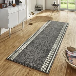 Hanse Home Casa Rug Runner - Short Pile, Grey, Modern Design Hanse Home Casa Rug Runner - Short Pile, Grey, Modern Design