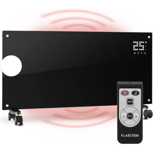 Klarstein Bornholm - 2000W Black Radiator with 2 Heating Levels Klarstein Bornholm - 2000W Black Radiator with 2 Heating Levels