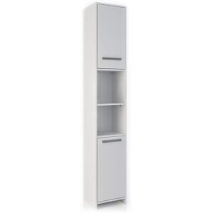 Armadio da bagno Kiko Bianco - 30x30x190cm Armadio da bagno Kiko Bianco - 30x30x190cm