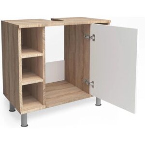 Gabinete de baño Vicco Fynn Sonoma - Moderno, Ajustable, Elegante Gabinete de baño Vicco Fynn Sonoma - Moderno, Ajustable, Elegante