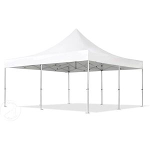 Toolport 5x5m PVC 850 Pop Up Gazebo - Professional Aluminum - White Toolport 5x5m PVC 850 Pop Up Gazebo - Professional Aluminum - White