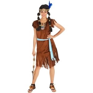 TecTake GmbH Indianerin Phoenix Velour Leder Costume - XL - Costumes TecTake GmbH Indianerin Phoenix Velour Leder Costume - XL - Costumes