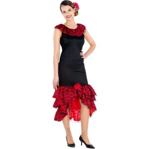 TecTake GmbH Woman Flamenco Dress - Ruffle Red - Costumes TecTake GmbH Woman Flamenco Dress - Ruffle Red - Costumes