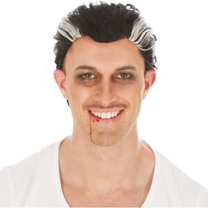 Tectake Peruk Greve Dracula - Svart/grå - Wig Tectake Peruk Greve Dracula - Svart/grå - Wig