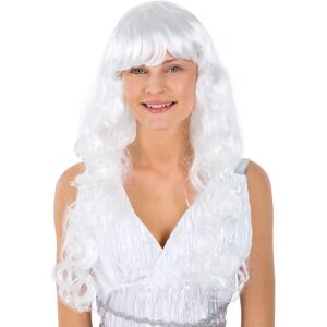 TecTake GmbH Angel White Wig - Long Curly Synthetic Hair TecTake GmbH Angel White Wig - Long Curly Synthetic Hair