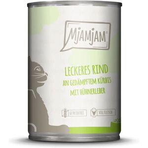 MjAMjAM Cat Moist Food - 400g, 24 Pack, Turkey & Pumpkin, Grain-Free MjAMjAM Cat Moist Food - 400g, 24 Pack, Turkey & Pumpkin, Grain-Free