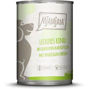 Nedves kutyaeledel MjAMjAM 4260512870454 - Marhahús, Burgonya 400g Nedves kutyaeledel MjAMjAM 4260512870454 - Marhahús, Burgonya 400g