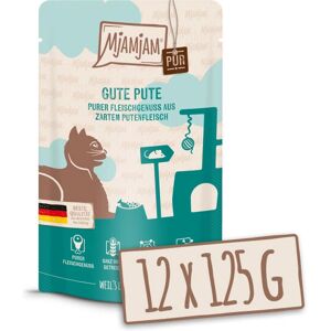MjAMjAM Kacsa Macskaélelem - 12 x 125g - Magas hús tartalom MjAMjAM Kacsa Macskaélelem - 12 x 125g - Magas hús tartalom