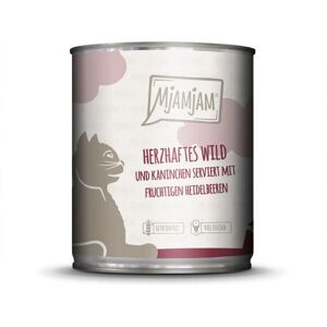 MjAMjAM Vadászati és nyúlhús macskatáp - 6 x 800 g - Magas hús-arány MjAMjAM Vadászati és nyúlhús macskatáp - 6 x 800 g - Magas hús-arány