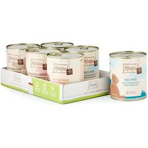 Paquet de nourriture pour chats MjAMjAM - Goût de viande pure - 6 x 800g - Publicité Paquet de nourriture pour chats MjAMjAM - Goût de viande pure - 6 x 800g - Publicité