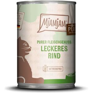 MjAMjAM Délice de Viande Pure 24x400g Nourriture pour Chats MjAMjAM Délice de Viande Pure 24x400g Nourriture pour Chats