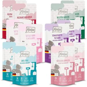 MjAMjAM - Lachs & Sorten Katzenfutter Pack - 12 x 125g MjAMjAM - Lachs & Sorten Katzenfutter Pack - 12 x 125g