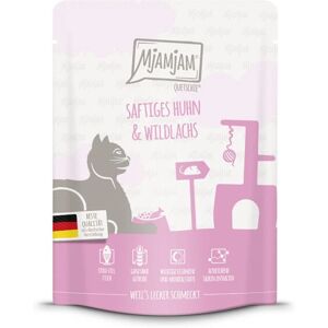Nourriture pour chats MjAMjAM - Squeeze 24x300g - Riche en viande et naturel Nourriture pour chats MjAMjAM - Squeeze 24x300g - Riche en viande et naturel