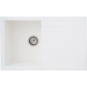 RESPEKTA Weiße Küchenspüle - Alineo100 - 80x50cm - Reversibel - Europa RESPEKTA Weiße Küchenspüle - Alineo100 - 80x50cm - Reversibel - Europa