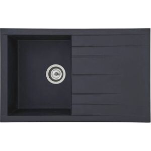 Respekta ALINEO100 - Mineralite Kitchen Sink - Black Respekta ALINEO100 - Mineralite Kitchen Sink - Black