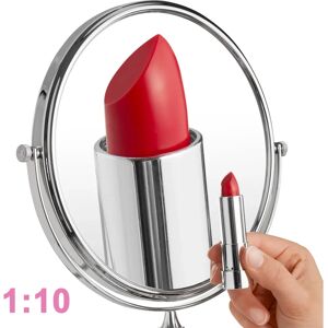 tectake 10 x Magnification Makeup Mirror - Silver - Vanity & Shaving tectake 10 x Magnification Makeup Mirror - Silver - Vanity & Shaving