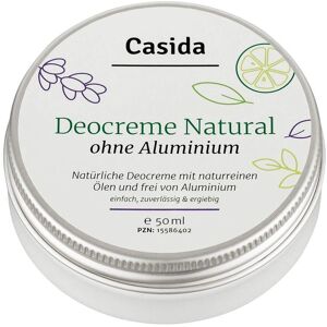 Casida Deocreme Natural ohne Aluminium (50 ml) - Unisex Casida Deocreme Natural ohne Aluminium (50 ml) - Unisex