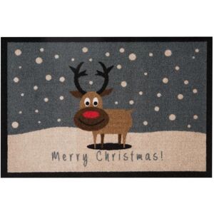 Hanse Home Reindeer Doormat - Indoor/Outdoor, 40x60 cm Hanse Home Reindeer Doormat - Indoor/Outdoor, 40x60 cm