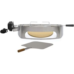 BBQ-Toro Anillo para pizza y asador en acero inoxidable para Weber Q200/Q2000 BBQ-Toro Anillo para pizza y asador en acero inoxidable para Weber Q200/Q2000