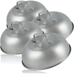 Cloche de service en acier inoxydable BBQ-Toro - 23cm - Publicité Cloche de service en acier inoxydable BBQ-Toro - 23cm - Publicité