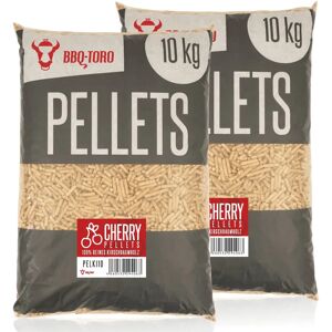 Pellets de cerezo Bbq-toro 20kg - 100% madera de cerezo - Para barbacoa y ahumador Pellets de cerezo Bbq-toro 20kg - 100% madera de cerezo - Para barbacoa y ahumador