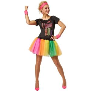 TecTake GmbH Women’s 80s Disco-Lady Costume - XL TecTake GmbH Women’s 80s Disco-Lady Costume - XL