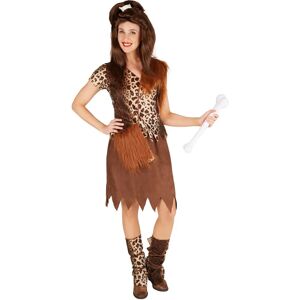 TecTake GmbH Women Costume Stone Age Woman - Brown Mixed TecTake GmbH Women Costume Stone Age Woman - Brown Mixed