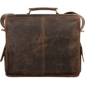 BAGAN Echtes Leder Vintage Aktentasche - Aktentasche BAGAN Echtes Leder Vintage Aktentasche - Aktentasche