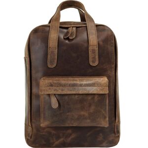 BAGAN Echtes Leder Laptoprucksack - Vintage Stil BAGAN Echtes Leder Laptoprucksack - Vintage Stil