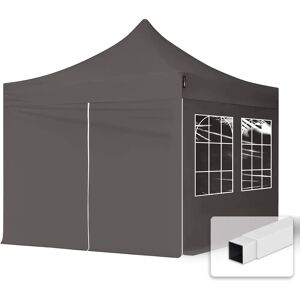 TOOLPORT 3x3m Pop up gazebo dark grey - Garden & Outdoor TOOLPORT 3x3m Pop up gazebo dark grey - Garden & Outdoor