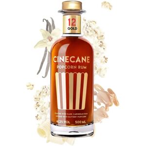 Cinecane Gold 12 POPCORN Rum - Arômes Complexes - Publicité Cinecane Gold 12 POPCORN Rum - Arômes Complexes - Publicité