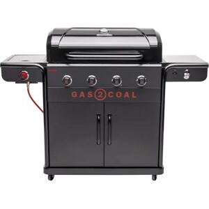 Char-Broil Gas2Coal Édition Spéciale 4-Brûleurs Hybride Barbecue - Publicité Char-Broil Gas2Coal Édition Spéciale 4-Brûleurs Hybride Barbecue - Publicité