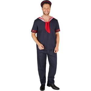 TecTake GmbH Men's Sailor Costume - XXL TecTake GmbH Men's Sailor Costume - XXL