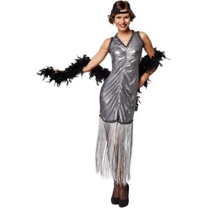 Tectake Silver Broadway Costume - Dress & Accessories Tectake Silver Broadway Costume - Dress & Accessories