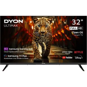 Dyon Ultimax 32F-TI LED TV - Full HD, Smart TV, WLAN, DVB stöd Dyon Ultimax 32F-TI LED TV - Full HD, Smart TV, WLAN, DVB stöd