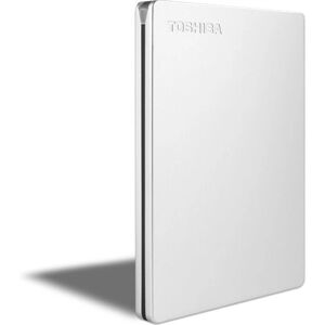 Toshiba Canvio Slim Zewnętrzny dysk twardy - 2 TB USB 3.2 Srebrny Toshiba Canvio Slim Zewnętrzny dysk twardy - 2 TB USB 3.2 Srebrny