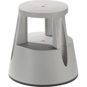 Twinco Šedá Plastová Židle s Kolečky - Nosnost 150kg - Výška 410mm Twinco Šedá Plastová Židle s Kolečky - Nosnost 150kg - Výška 410mm