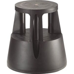 Twinco Schwarzer Kunststoffrollenhocker - Büro & Lager Twinco Schwarzer Kunststoffrollenhocker - Büro & Lager