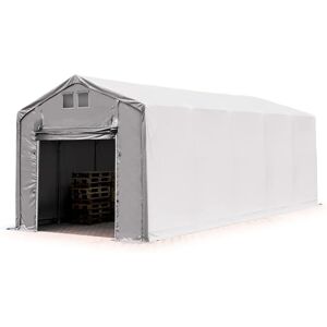 TOOLPORT 4x10m - 3,0m Sider PVC Industrietelt - Grå TOOLPORT 4x10m - 3,0m Sider PVC Industrietelt - Grå