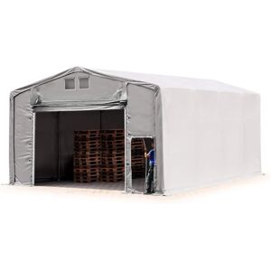 TOOLPORT 8x8m - 4.0m Sides Industrial Tent - Weatherproof Storage TOOLPORT 8x8m - 4.0m Sides Industrial Tent - Weatherproof Storage