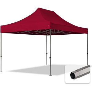 Toolport 3x4.5m Steel 750 Pop Up Gazebo - Waterproof, Red Toolport 3x4.5m Steel 750 Pop Up Gazebo - Waterproof, Red