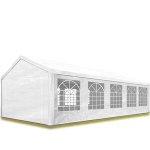 Toolport 4x10m White Party Tent - Waterproof, Expandable, Steel Frame Toolport 4x10m White Party Tent - Waterproof, Expandable, Steel Frame