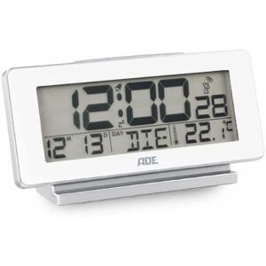 ADE CK1703-1 Wecker - Großes LCD, Modernes Design, Weiß ADE CK1703-1 Wecker - Großes LCD, Modernes Design, Weiß
