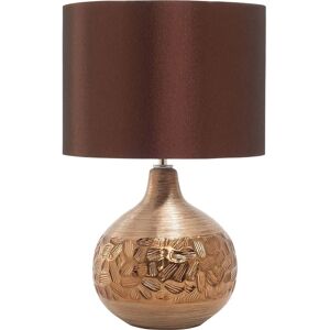 Beliani YAKIMA Brown Porcelain Table Lamp - Table Lamp Beliani YAKIMA Brown Porcelain Table Lamp - Table Lamp