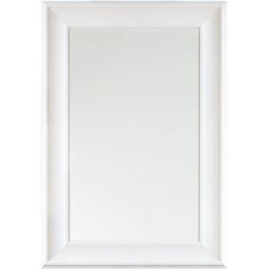 Beliani Wall Mirror LUNEL White - Wall Mirror - Classic Design Beliani Wall Mirror LUNEL White - Wall Mirror - Classic Design