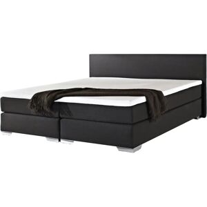 Beliani Super King Size Bed Black - EU King Size Bed Beliani Super King Size Bed Black - EU King Size Bed