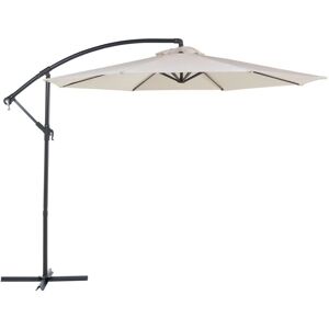 Beliani Garden Sun Parasol - Weather Resistant Polyester 300x240cm - Garden Parasol Beliani Garden Sun Parasol - Weather Resistant Polyester 300x240cm - Garden Parasol