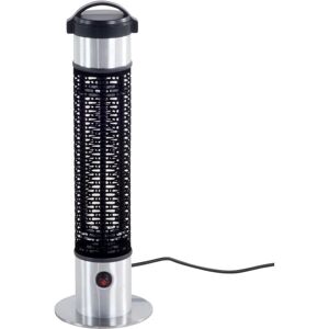 Beliani Patio Heater Black Metal 64H cm - Outdoor Patio Heater Beliani Patio Heater Black Metal 64H cm - Outdoor Patio Heater