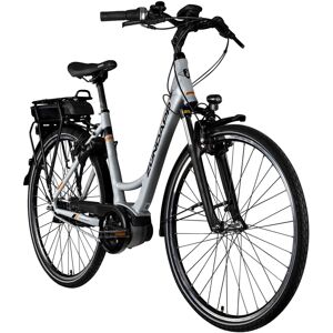 Zündapp X200 Elektrische Stadsfiets - 7 Versnellingen, Bosch Motor, Zilver Zündapp X200 Elektrische Stadsfiets - 7 Versnellingen, Bosch Motor, Zilver