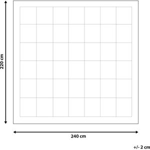 Beliani Microfibre Polyester Duvet 220x240 - Duvet Beliani Microfibre Polyester Duvet 220x240 - Duvet